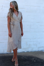 Load image into Gallery viewer, Printed Half Sleeve Midi Dress
