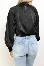 Load image into Gallery viewer, Satin Keyhole Blouse
