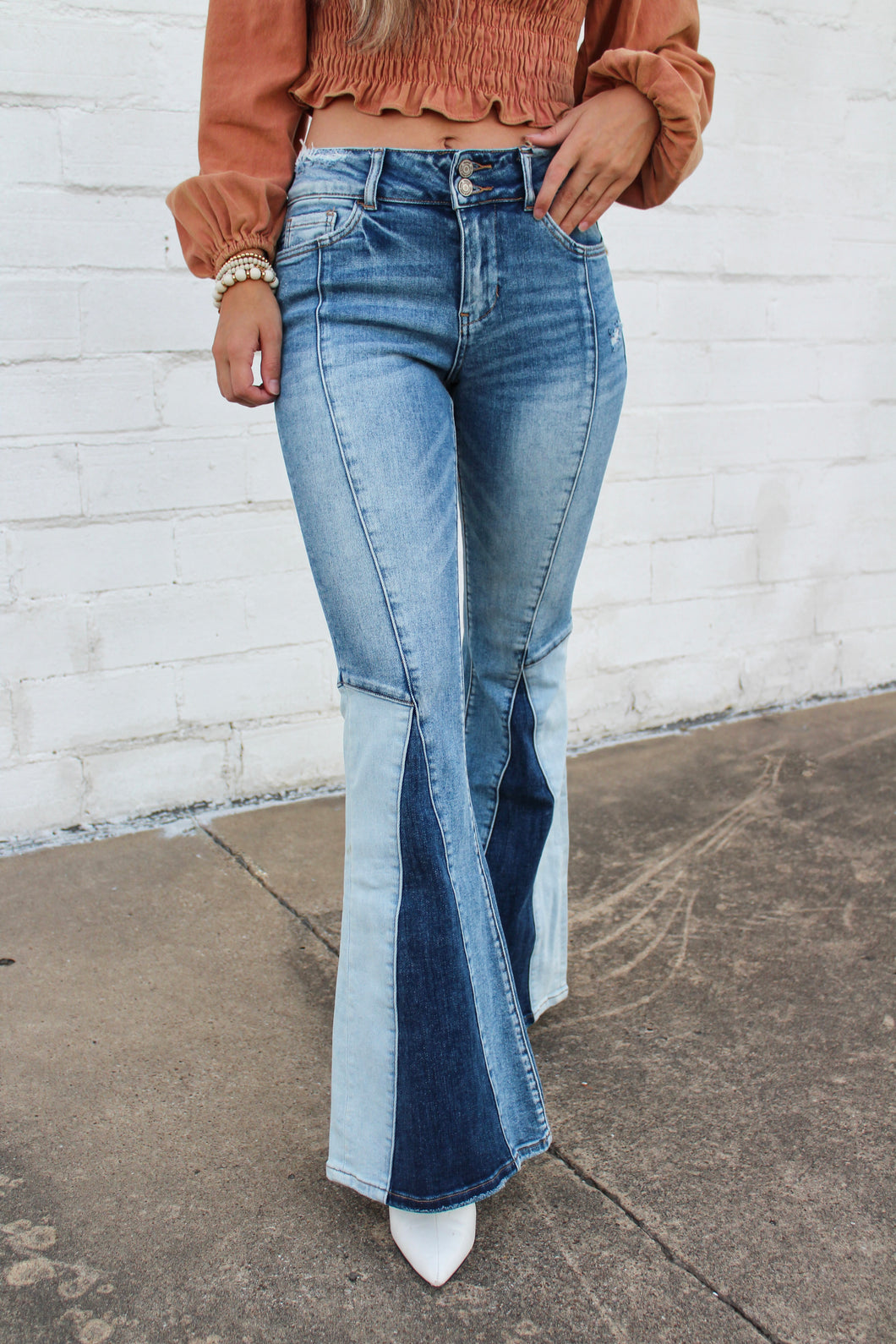 Vervet Colorblock Jeans